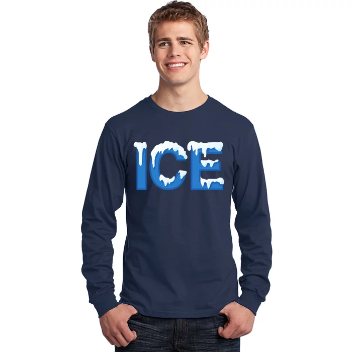 Ice Logo Costume Long Sleeve Shirt