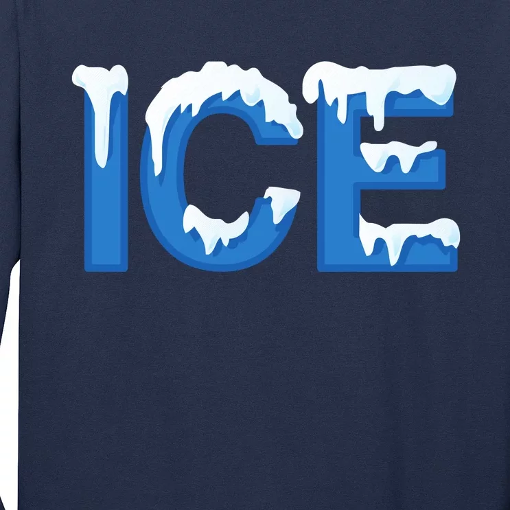 Ice Logo Costume Long Sleeve Shirt