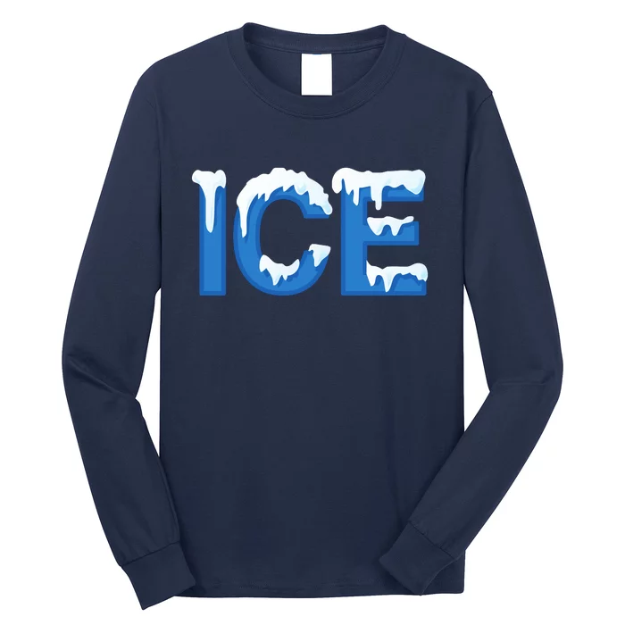 Ice Logo Costume Long Sleeve Shirt