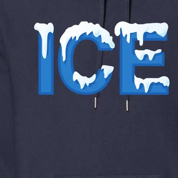 Ice Logo Costume Premium Hoodie