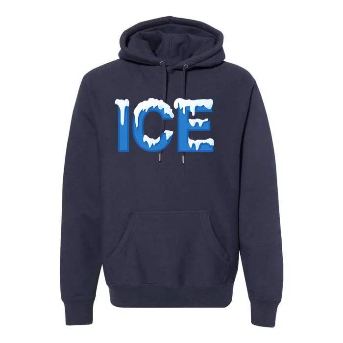 Ice Logo Costume Premium Hoodie