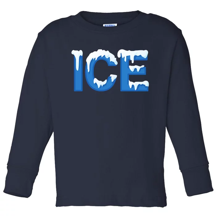 Ice Logo Costume Toddler Long Sleeve Shirt