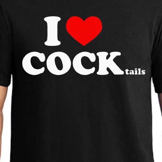 I Love Cocktails I Heart Cocktail Funny Drinking Party Pajama Set