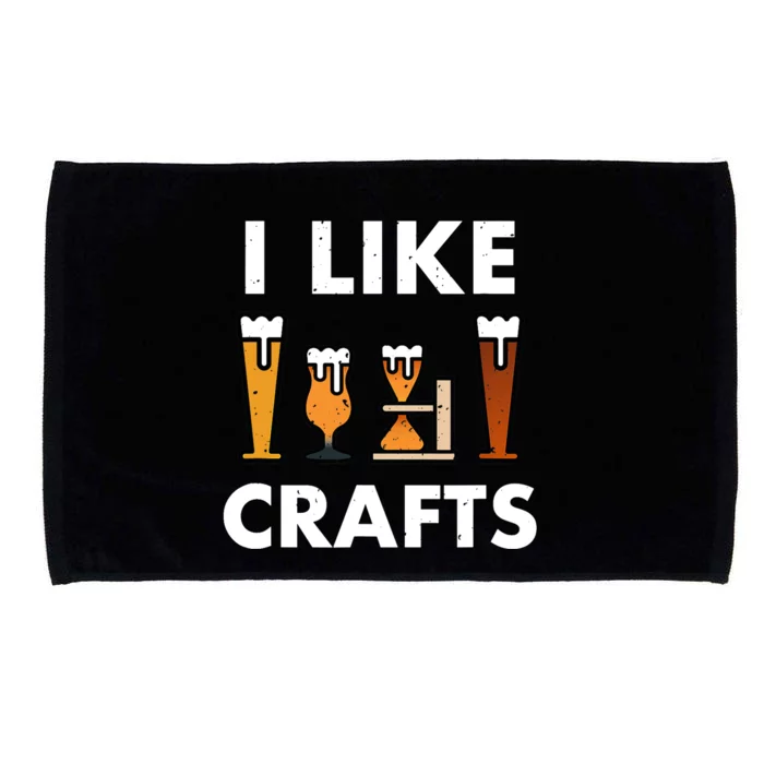 I Like Crafts Beer for crafts beer lover Microfiber Hand Towel