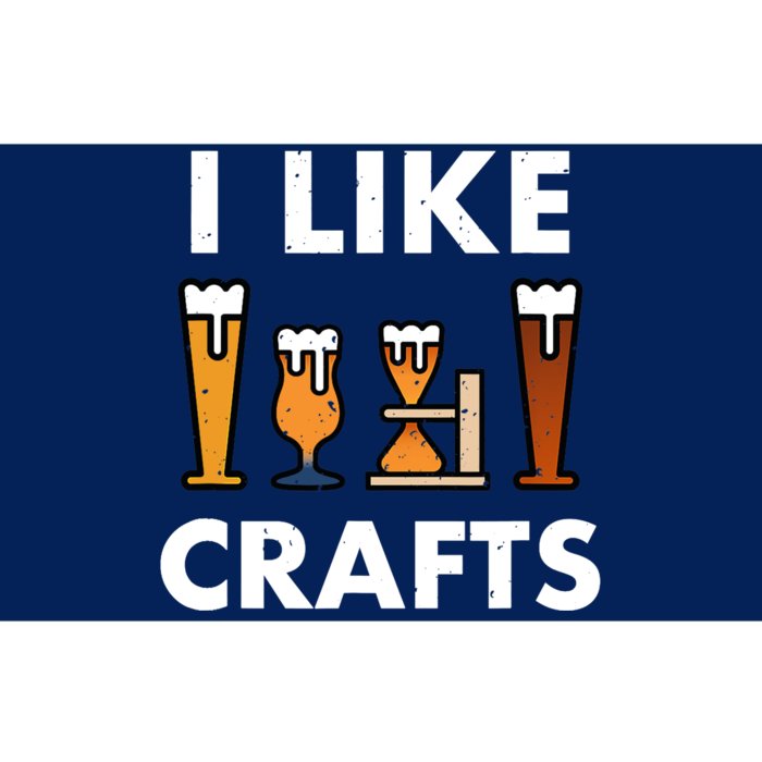 I Like Crafts Beer for crafts beer lover Bumper Sticker