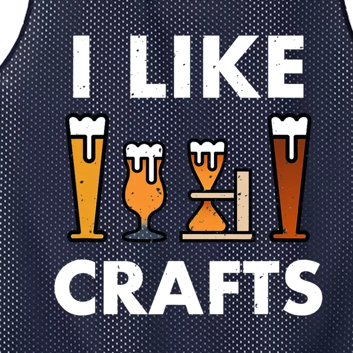 I Like Crafts Beer for crafts beer lover Mesh Reversible Basketball Jersey Tank