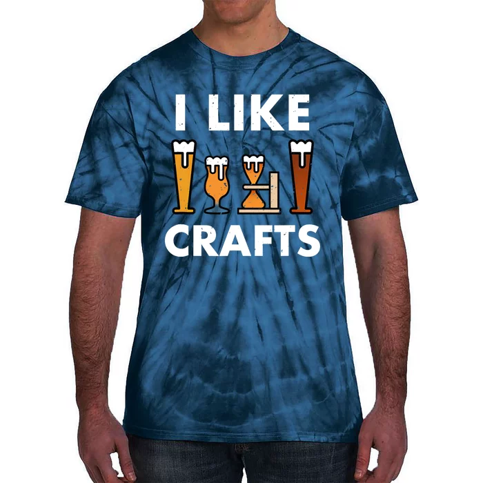 I Like Crafts Beer for crafts beer lover Tie-Dye T-Shirt