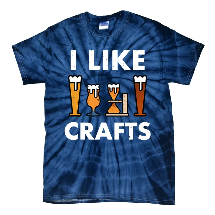 I Like Crafts Beer for crafts beer lover Tie-Dye T-Shirt