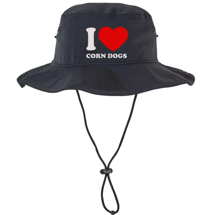 I Love Corn Dogs I Heart Corn Dogs For Corn Dogs Lover Legacy Cool Fit Booney Bucket Hat