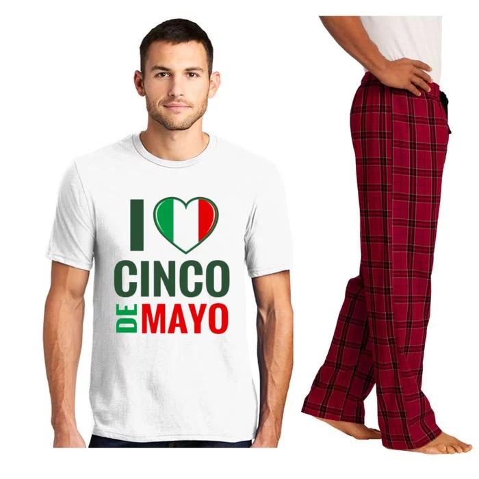 I Love Cinco De Mayo Pajama Set