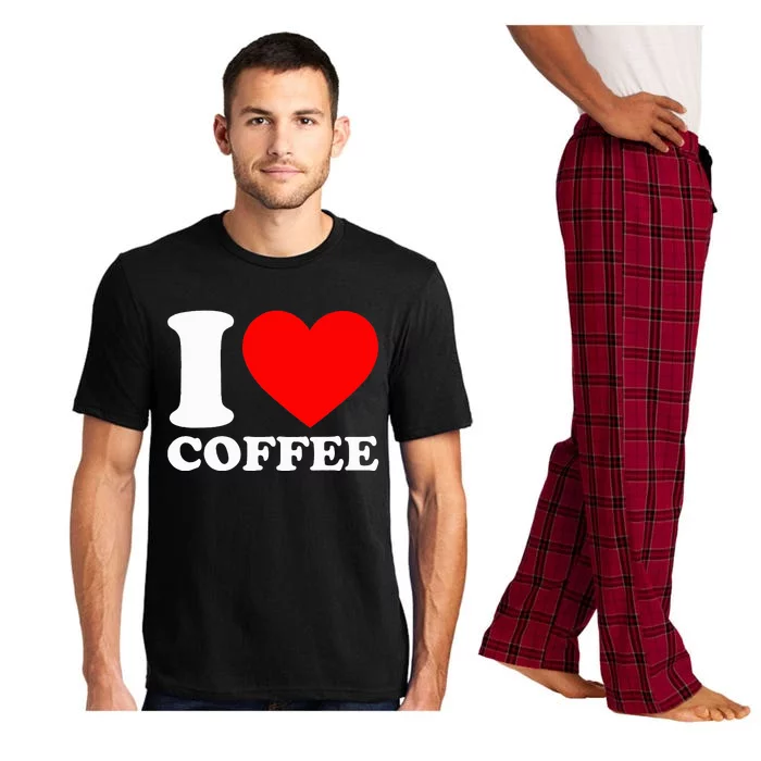 I Love Coffee Pajama Set