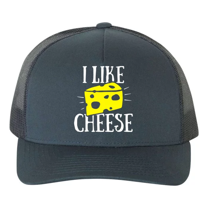 I Like Cheese Yupoong Adult 5-Panel Trucker Hat