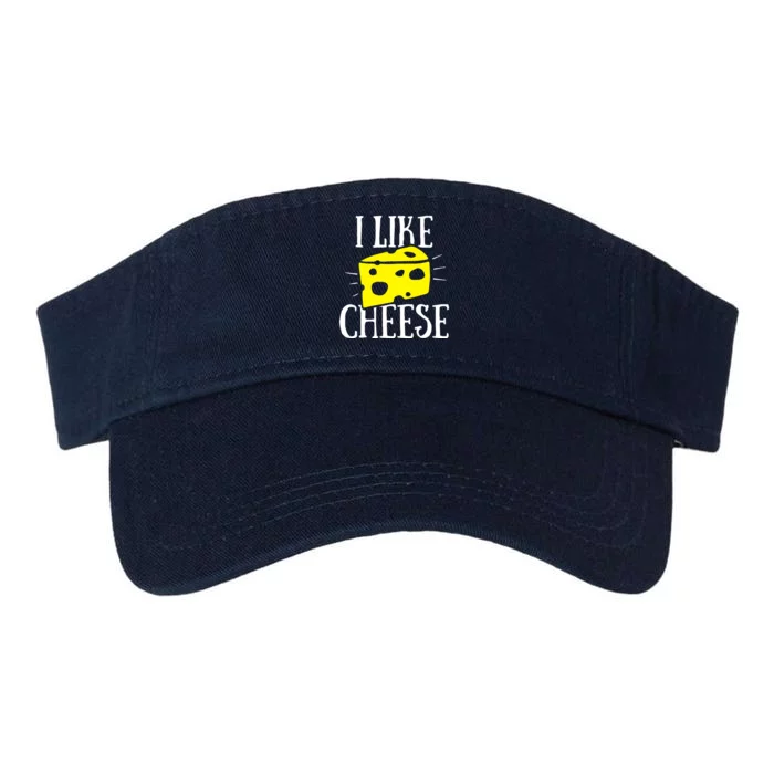 I Like Cheese Valucap Bio-Washed Visor