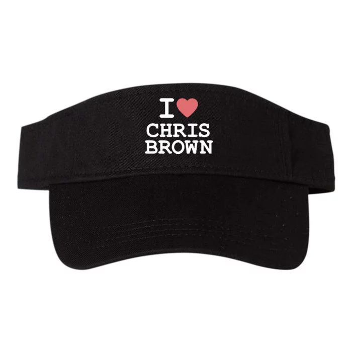 I Love Chris Brown 2024 Valucap Bio-Washed Visor