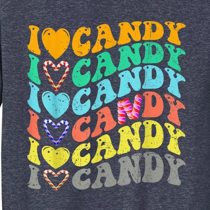 I love Candy Halloween Party Cute Trick or Treat Candyland Sweatshirt