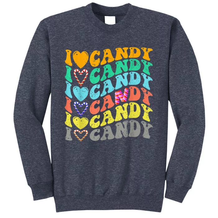 I love Candy Halloween Party Cute Trick or Treat Candyland Sweatshirt