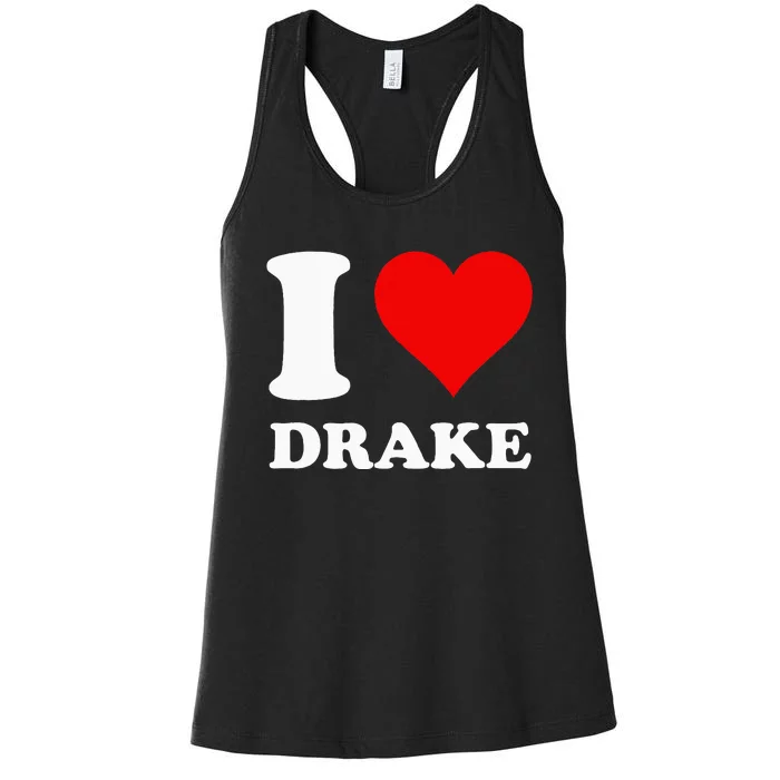 I Love Drake Women's Racerback Tank