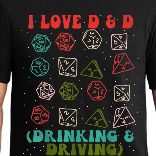 I Love DnD Drinking And Driving Pajama Set