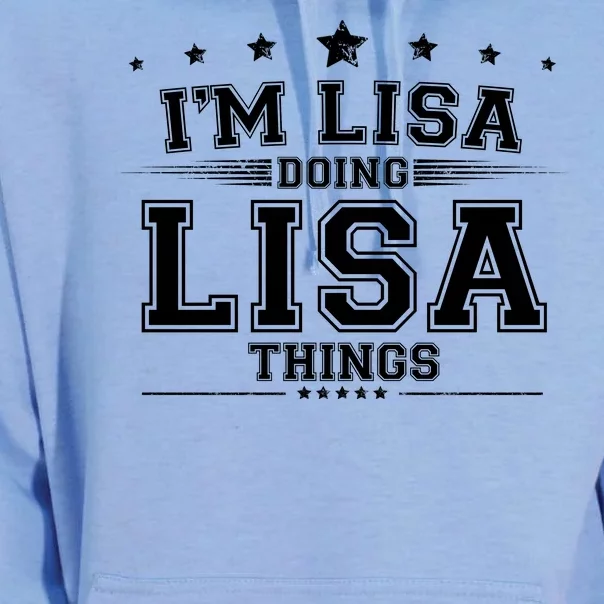 Im Lisa Doing Lisa Things Unisex Surf Hoodie