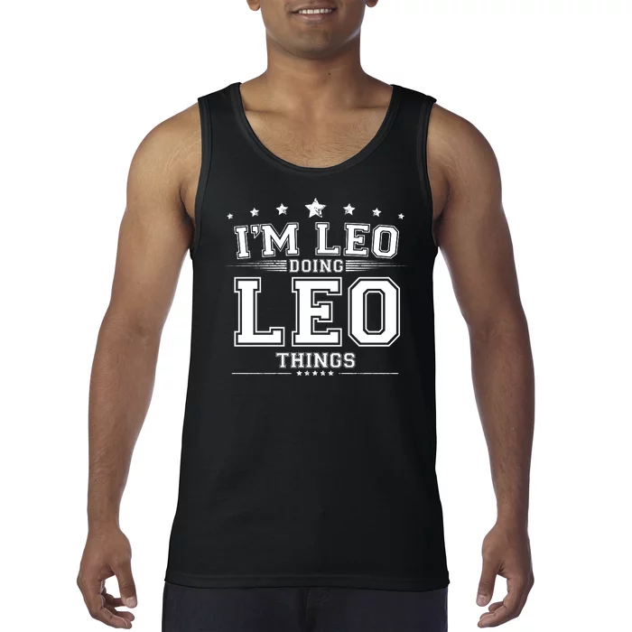 Im Leo Doing Leo Things Tank Top