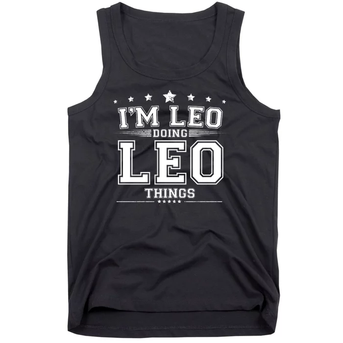 Im Leo Doing Leo Things Tank Top