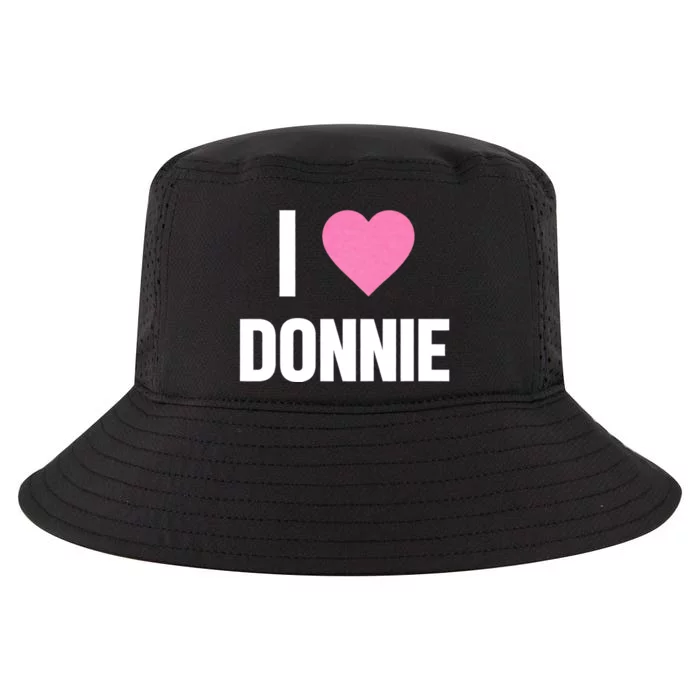 I Love Donnie Heart Cool Comfort Performance Bucket Hat