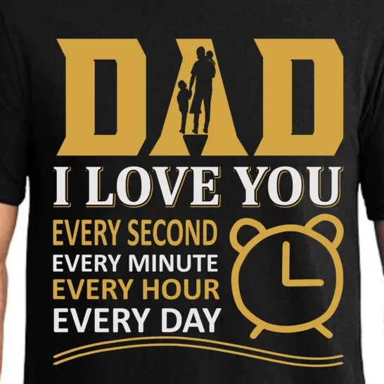 I Love Dad Great Gift Pajama Set