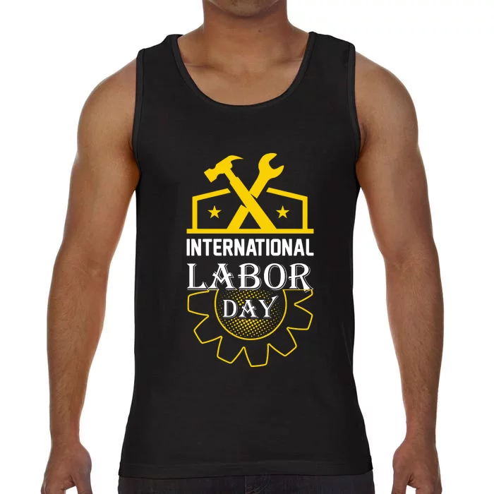 International Labor Day 2024 Celebration Graphic Comfort Colors® Tank Top