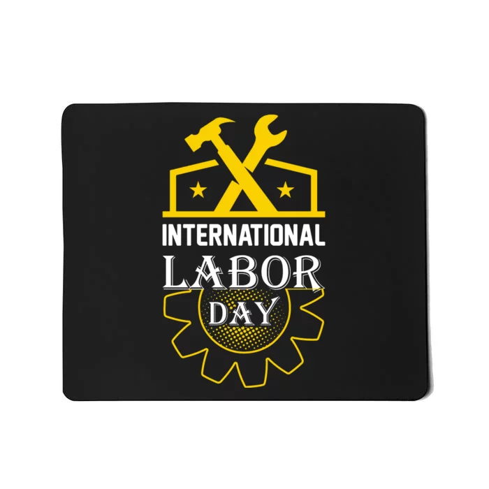 International Labor Day 2024 Celebration Graphic Mousepad