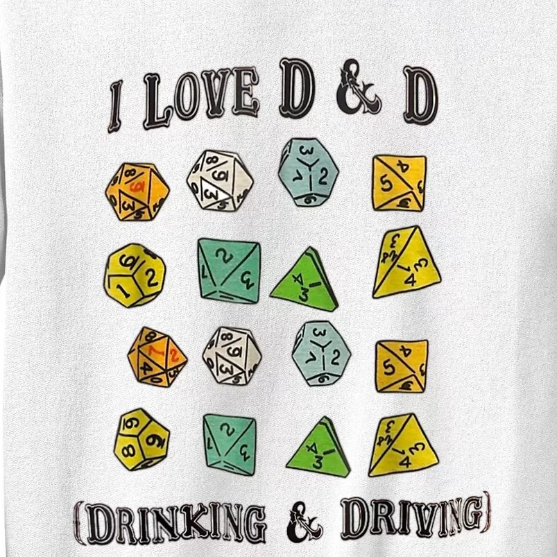 I Love DnD Drinking And Driving Sweatshirt