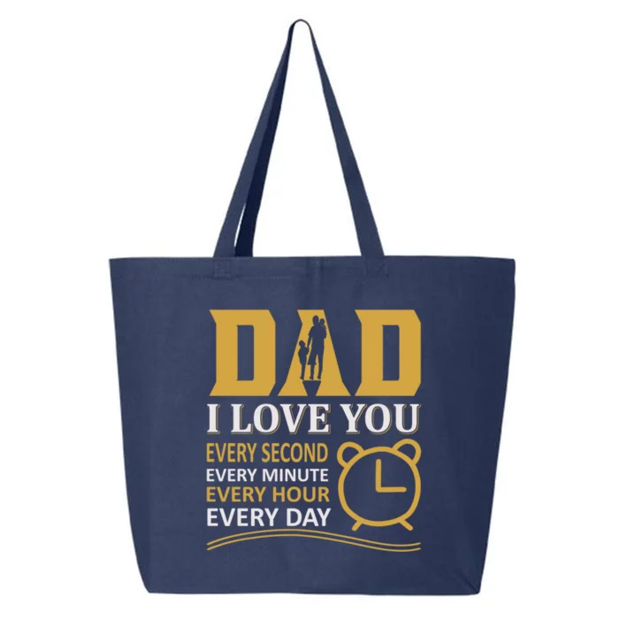 I Love Dad Gift 25L Jumbo Tote