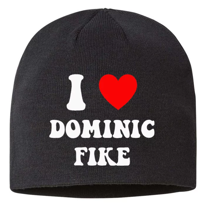 I Love Dominic F.I.K.E 8 1/2in Sustainable Knit Beanie