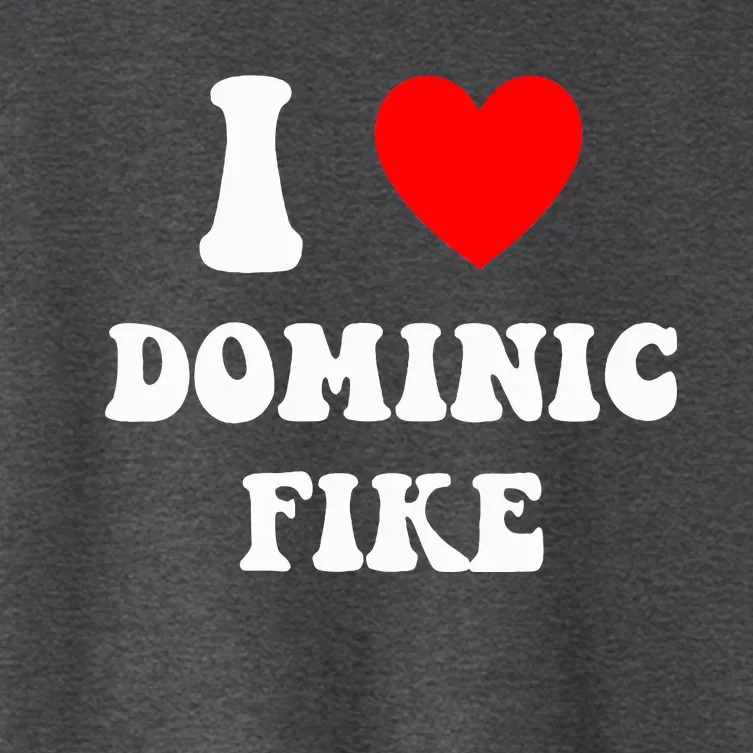 I Love Dominic F.I.K.E Women's Crop Top Tee