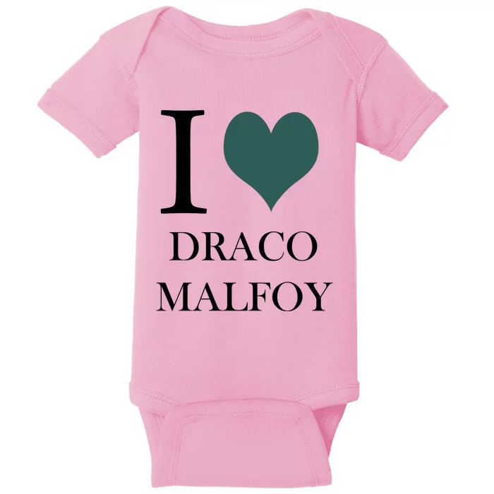 I Love Draco Malfoy Baby Bodysuit