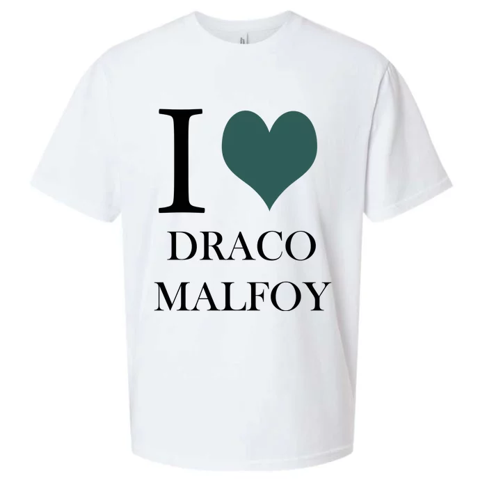 I Love Draco Malfoy Sueded Cloud Jersey T-Shirt