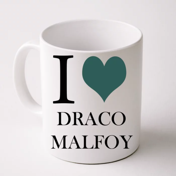 I Love Draco Malfoy Front & Back Coffee Mug