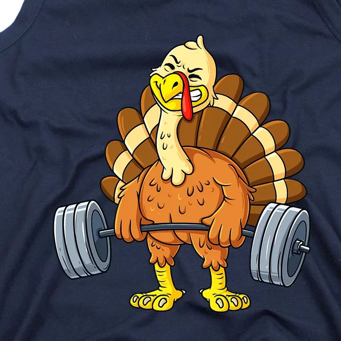 It's Leg Day Funny Thanksgiving Turkey Bodybuilding Lifting Tank Top