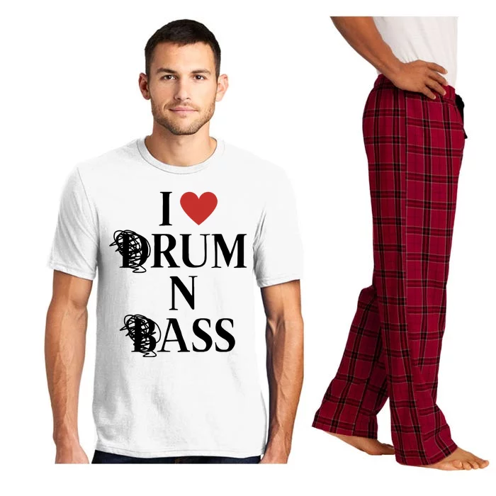 I Love Drum And Bass Rock Pajama Set