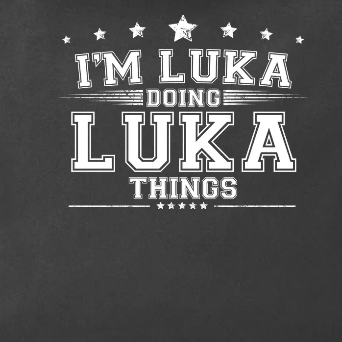 Im Luka Doing Luka Things Zip Tote Bag