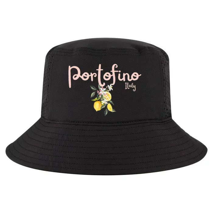 Italy Lemon Design Portofino Italy Souvenir Italy Lover Cool Comfort Performance Bucket Hat