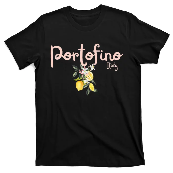 Italy Lemon Design Portofino Italy Souvenir Italy Lover T-Shirt