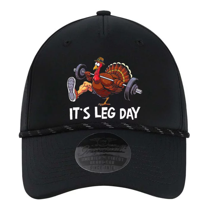 ItS Leg Day Funny Workout Turkey Thanksgiving Performance The Dyno Cap