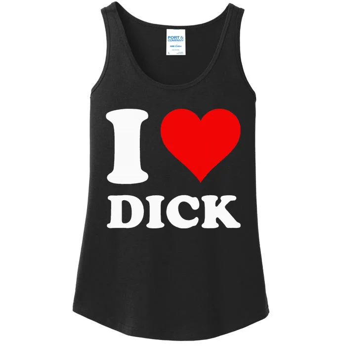 I Love Dick Ladies Essential Tank