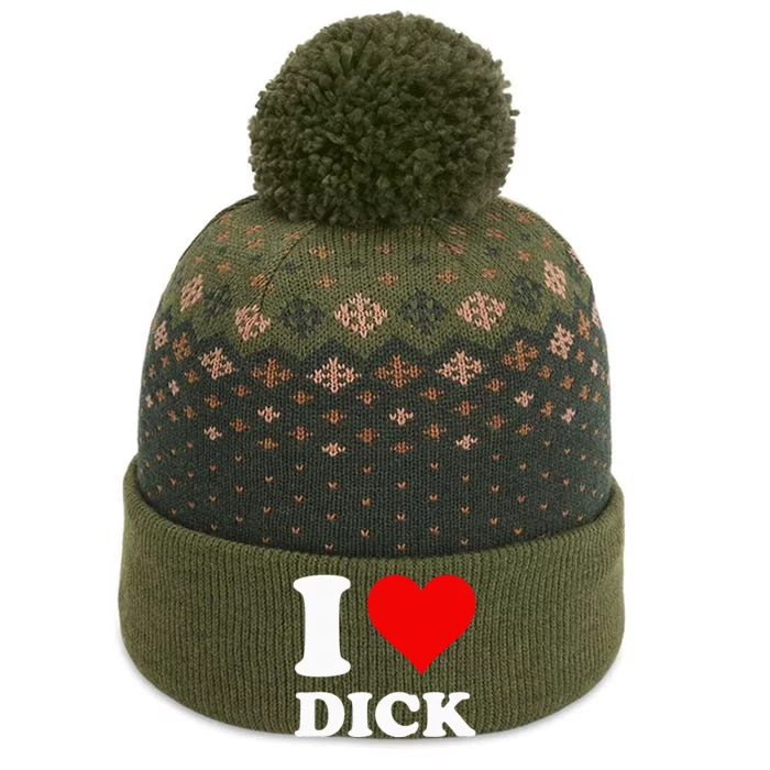 I Love Dick The Baniff Cuffed Pom Beanie