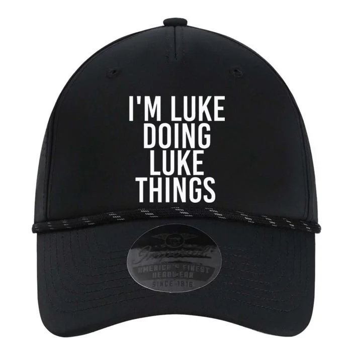 IM Luke Doing Luke Things Funny Birthday Name Gift Idea Performance The Dyno Cap