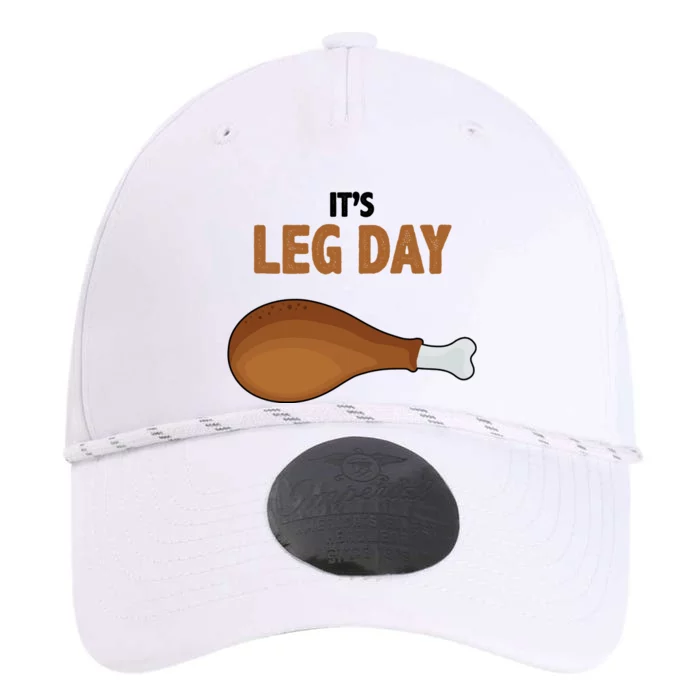 It's Leg Day Funny Turkey Performance The Dyno Cap