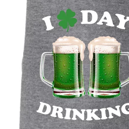 I Love Day Drinking St Patrick's Day Party Doggie 3-End Fleece Hoodie