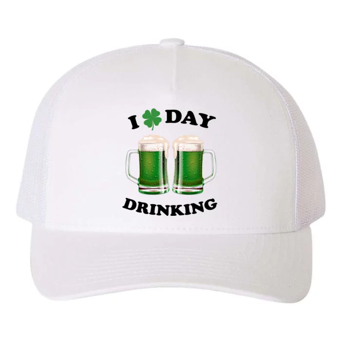 I Love Day Drinking St Patrick's Day Party Yupoong Adult 5-Panel Trucker Hat