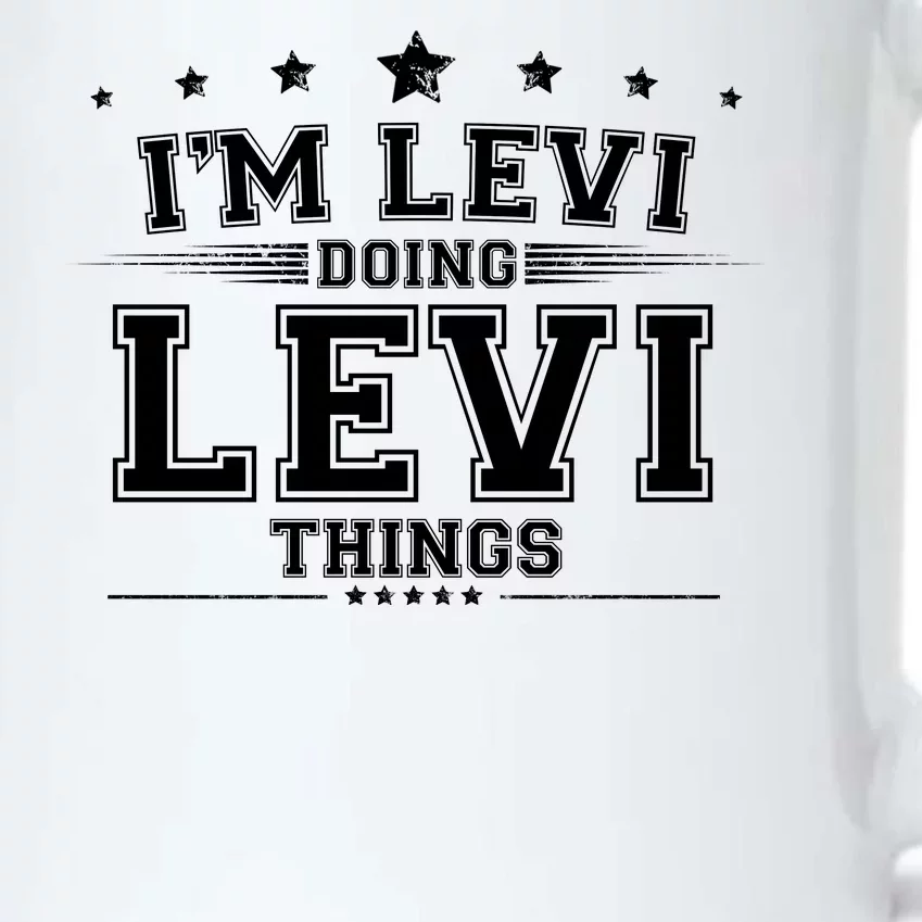 Im Levi Doing Levi Things Black Color Changing Mug