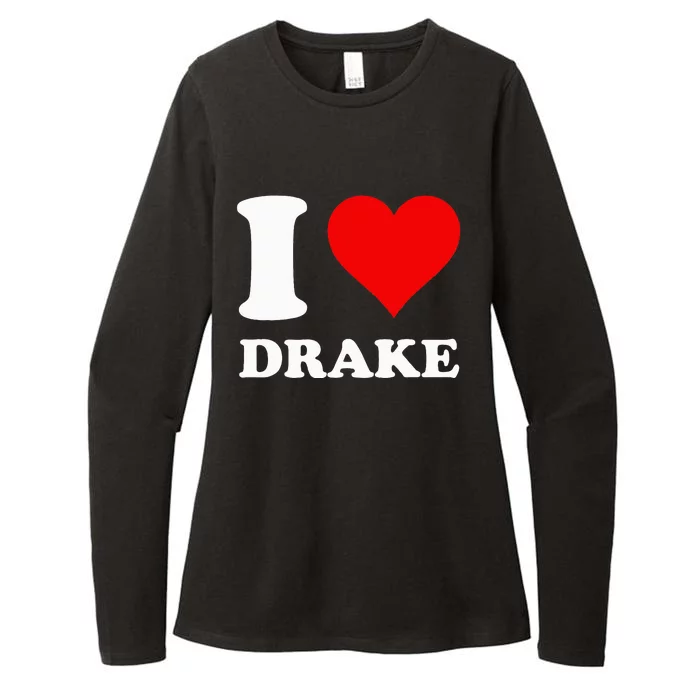 I Love Drake First Name Womens CVC Long Sleeve Shirt